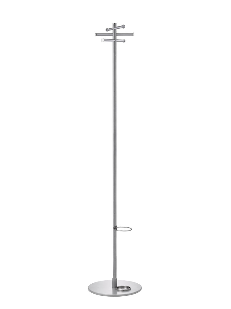 Torre 3943 E | coat rack | stainless steel | with umbrella fitting