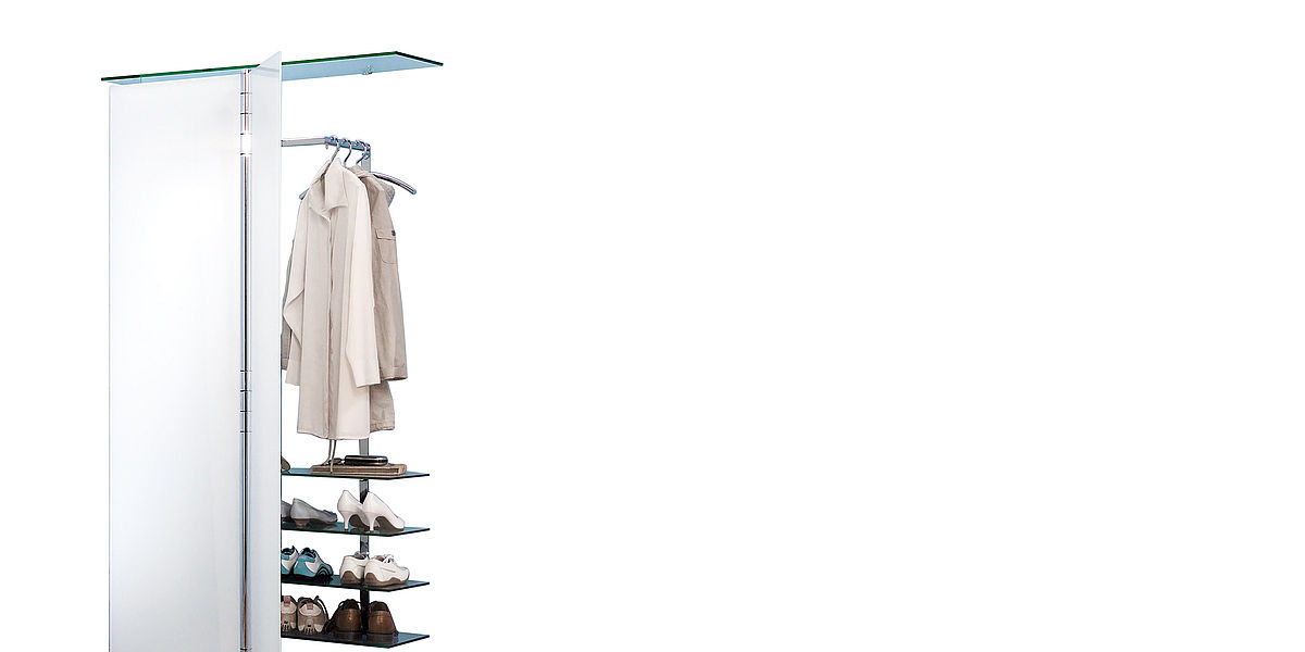 D-TEC | ALBATROS 7 | wall-mounted coat rack system