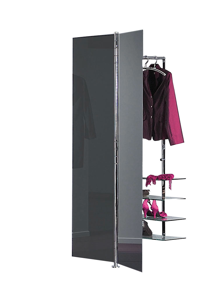 D-TEC | ALBATROS 7 | wall-mounted coat rack system | anthracite 