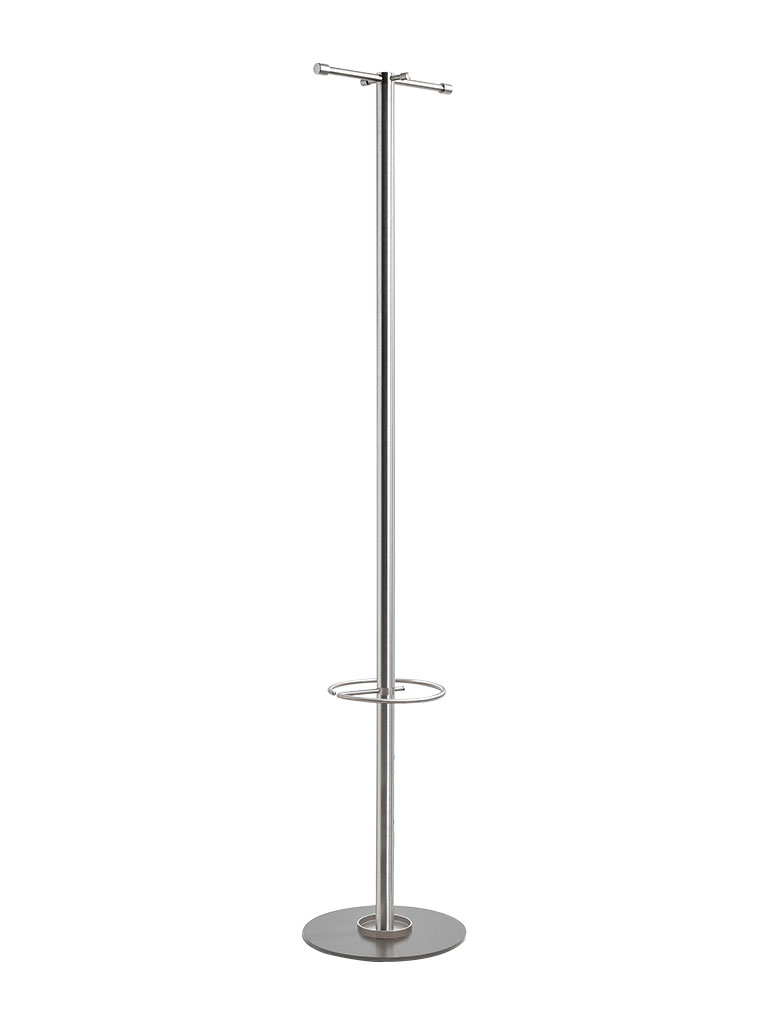 D-TEC | TIM S | coat stand with umbrella holder | stainless steel | ST116S-e
